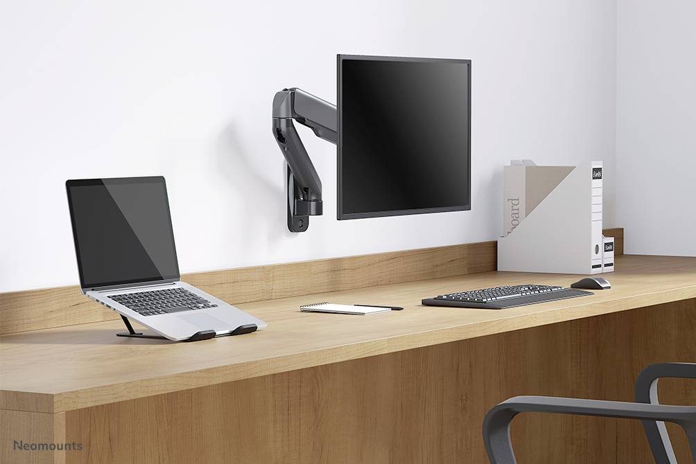 Neomounts WL70-450BL11 TV-Wandhalterung Neigbar, Schwenkbar, Höhenverstellbar 43,2cm (17") - 81,3cm (32") Neigbar, Rotierbar