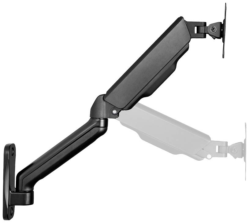 Neomounts WL70-450BL11 TV-Wandhalterung Neigbar, Schwenkbar, Höhenverstellbar 43,2cm (17") - 81,3cm (32") Neigbar, Rotierbar