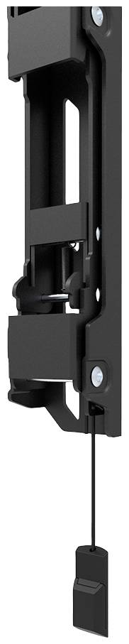 Scharniermechanismus eines Möbelbeschlags mit integriertem Soft-Close-Dämpfer zur sanften und leisen Schließung von Türen.