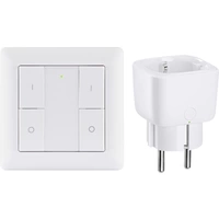 Paulmann 4064161217543 Smart Home Set Smart Plug + Wandtaster Home Steckdose Weiß Paulmann 4064161217543 Smart Home Set Smart Plug + Wandtaster Home Steckdose Weiß