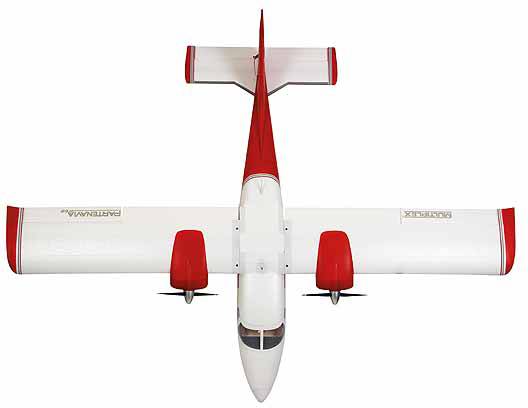 Multiplex RR Partenivia P.68 RC Modellflugzeug RR 1400mm