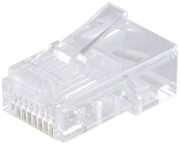 Shiverpeaks BASIC-S Netzwerk Modular-Stecker RJ45 8polig, 8 Kontakte belegt, vergoldete