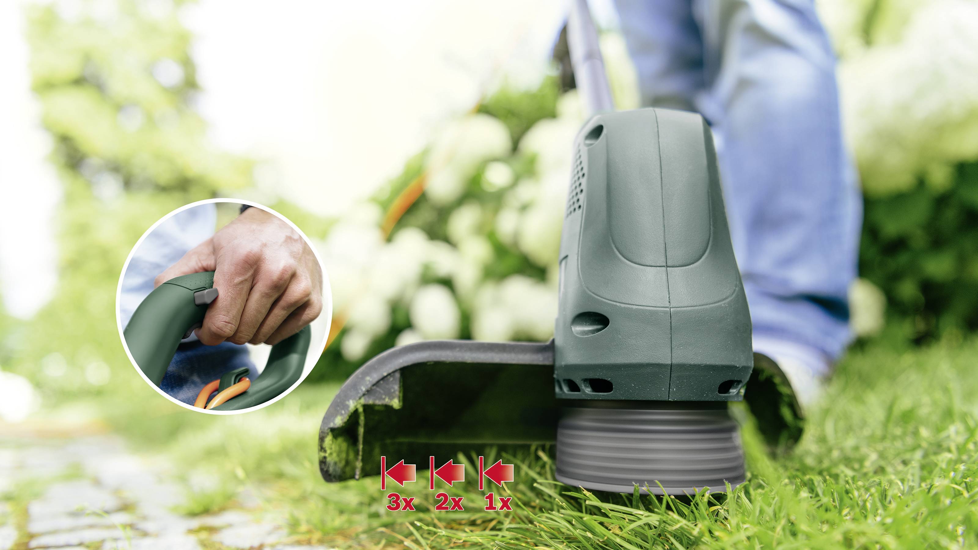 Bosch Home and Garden EasyGrassCut 26 Elektro Rasentrimmer 280V Schnittbreite (max.): 26cm