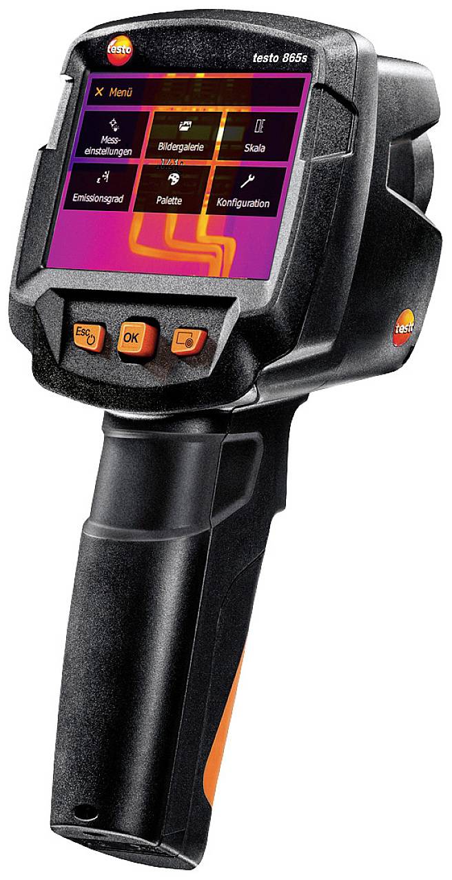 Testo 865s Wärmebildkamera -20 bis +280°C 160 x 120 Pixel 9Hz