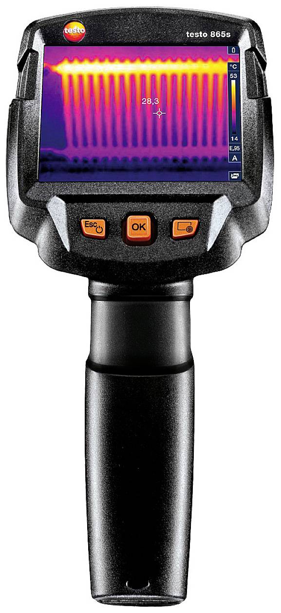 Testo 865s Wärmebildkamera -20 bis +280°C 160 x 120 Pixel 9Hz