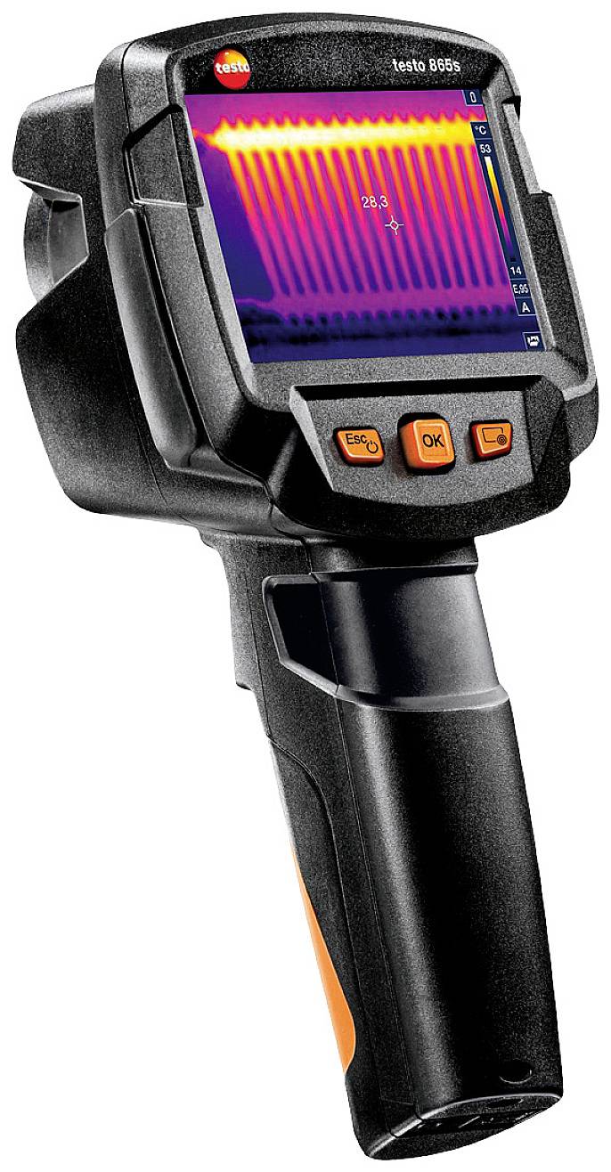 Testo 865s Wärmebildkamera -20 bis +280°C 160 x 120 Pixel 9Hz