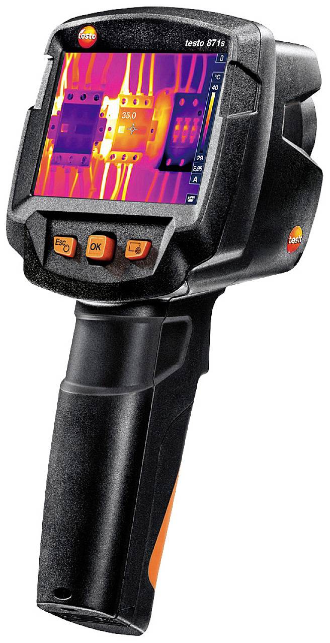 Testo 871s Wärmebildkamera -30 bis +650°C 240 x 180 Pixel 9Hz