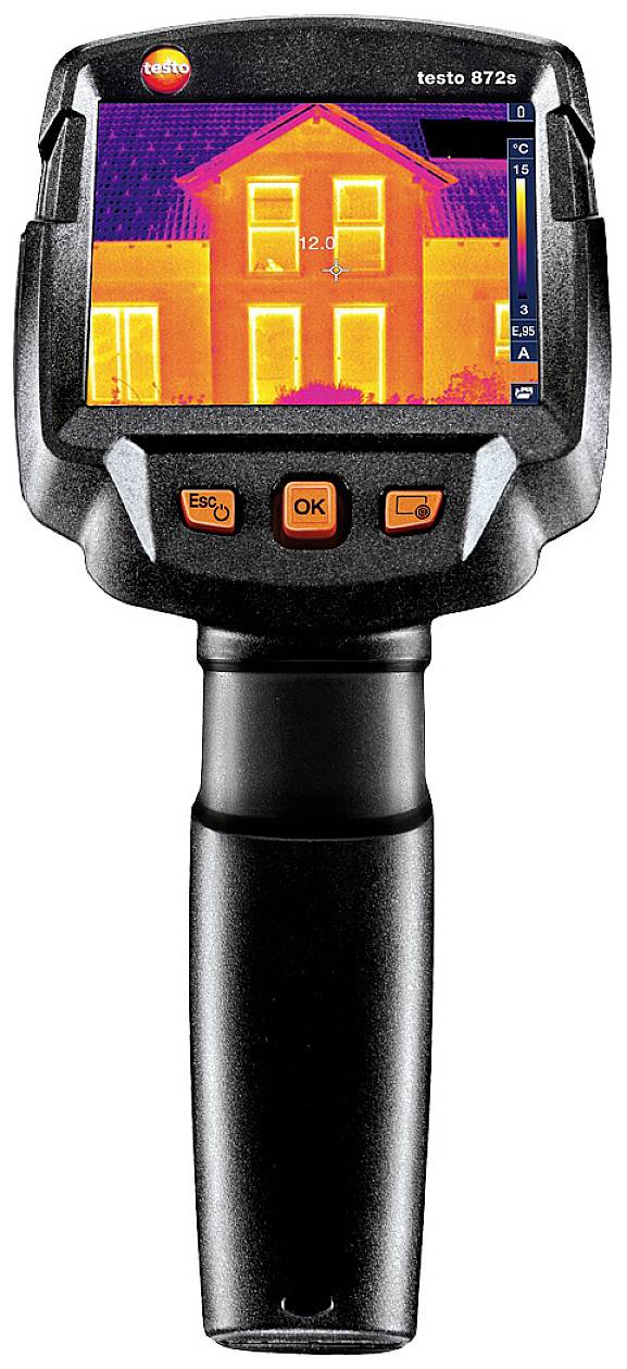 Testo 872s Wärmebildkamera -30 bis +650°C 320 x 240 Pixel 9Hz