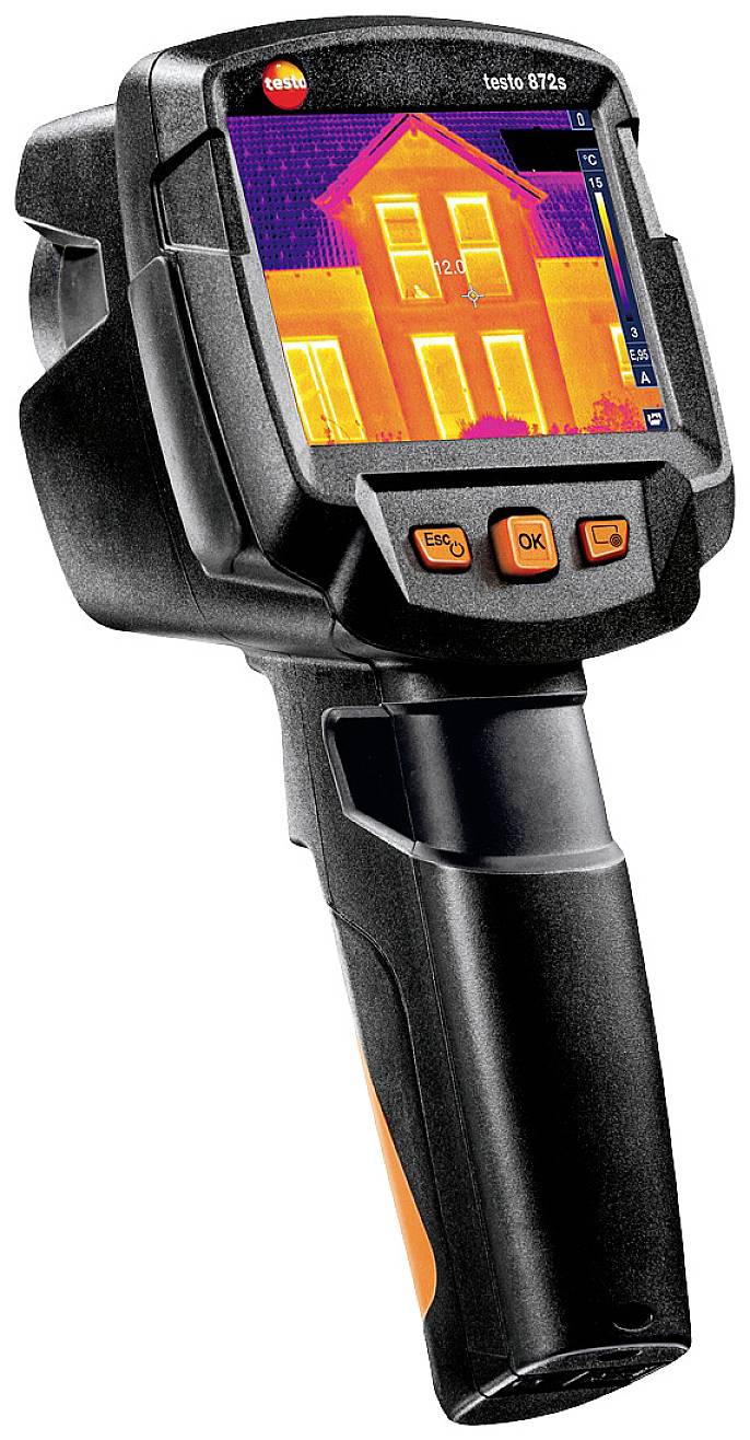 Testo 872s Wärmebildkamera -30 bis +650°C 320 x 240 Pixel 9Hz