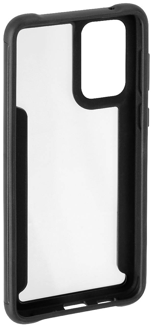 Hama Metallic Frame Backcover Samsung Galaxy A33 5G Transparent, Schwarz Induktives Laden 00177947