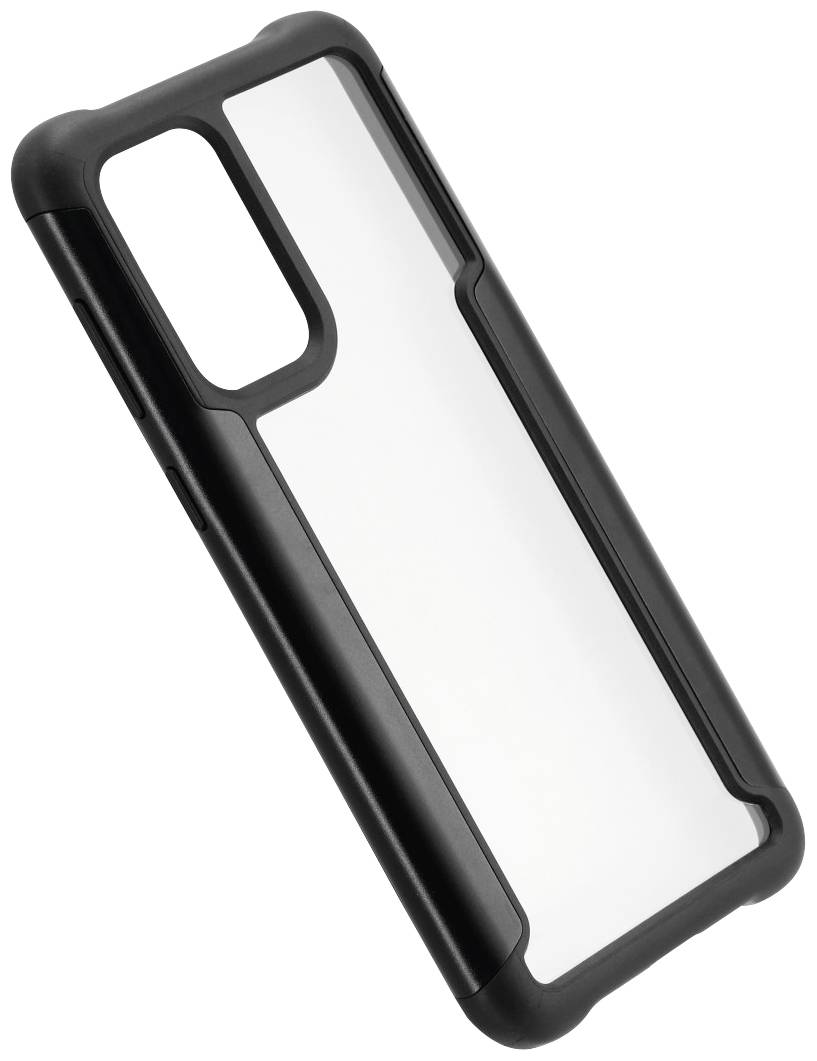 Hama Metallic Frame Backcover Samsung Galaxy A33 5G Transparent, Schwarz Induktives Laden 00177947