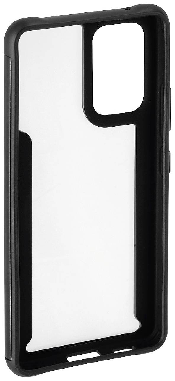 Hama Metallic Frame Backcover Samsung Galaxy A53 5G Transparent, Schwarz Induktives Laden 00177919