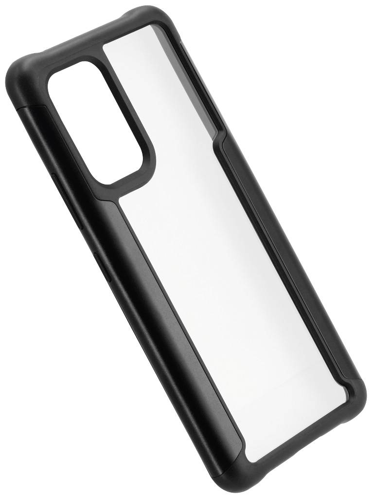 Hama Metallic Frame Backcover Samsung Galaxy A53 5G Transparent, Schwarz Induktives Laden 00177919