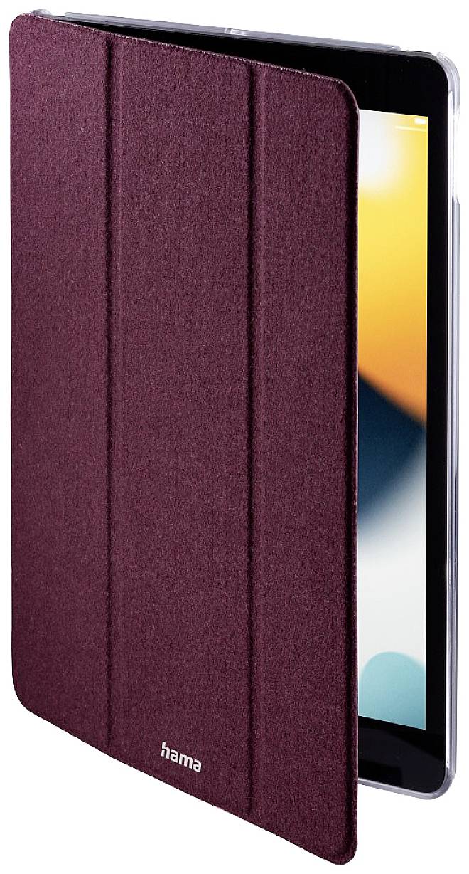 Tablet-Case Palermo Clear Bordeaux für Apple iPad 7/8/9 10,2"
