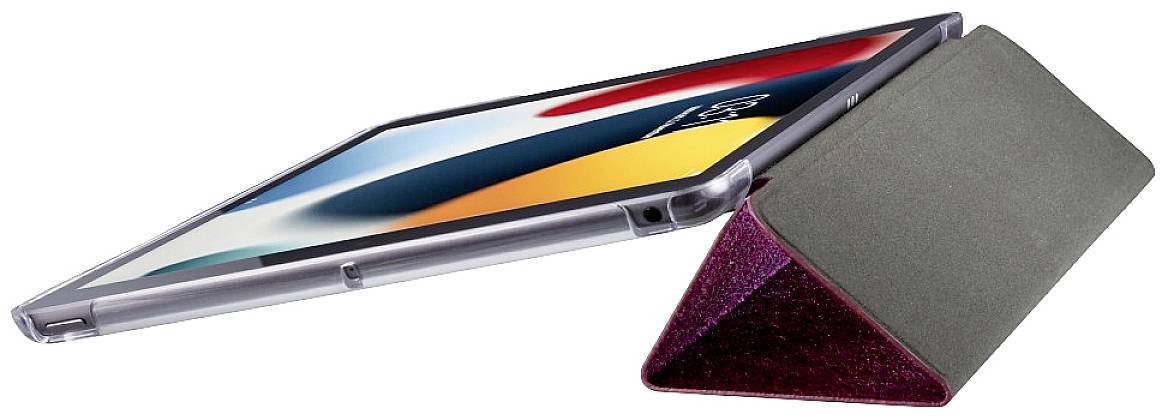 Tablet-Case Palermo Clear Bordeaux für Apple iPad 7/8/9 10,2"