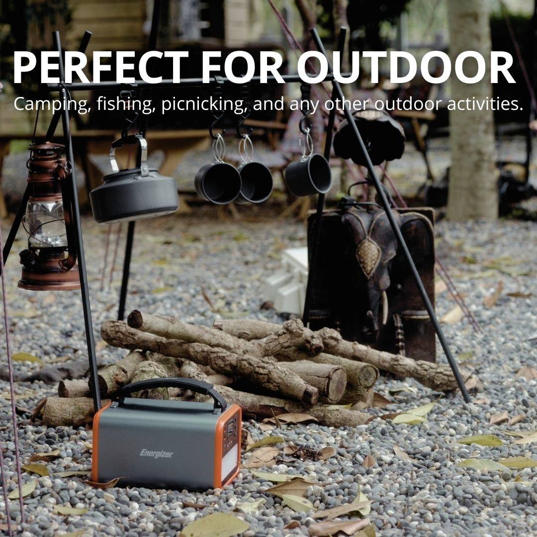 Energizer PPS240W2 Powerstation 72Ah LiFePO 4 Schwarz/Orange