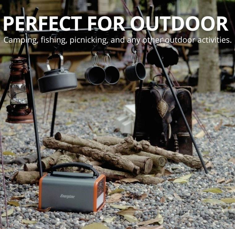 Energizer PPS240W2 Powerstation 72Ah LiFePO 4 Schwarz/Orange