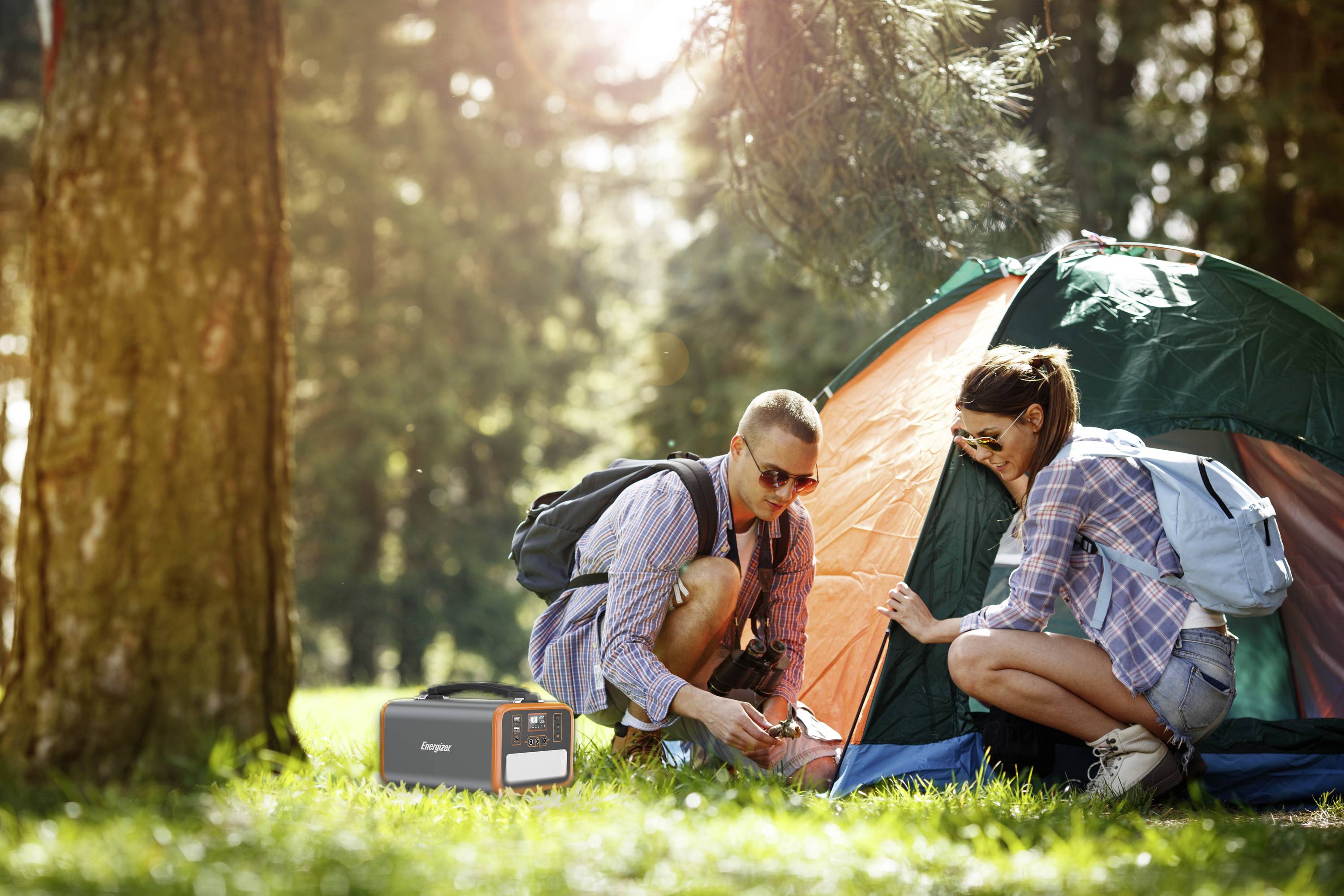 Energizer PPS240W2 Powerstation 72Ah LiFePO 4 Schwarz/Orange