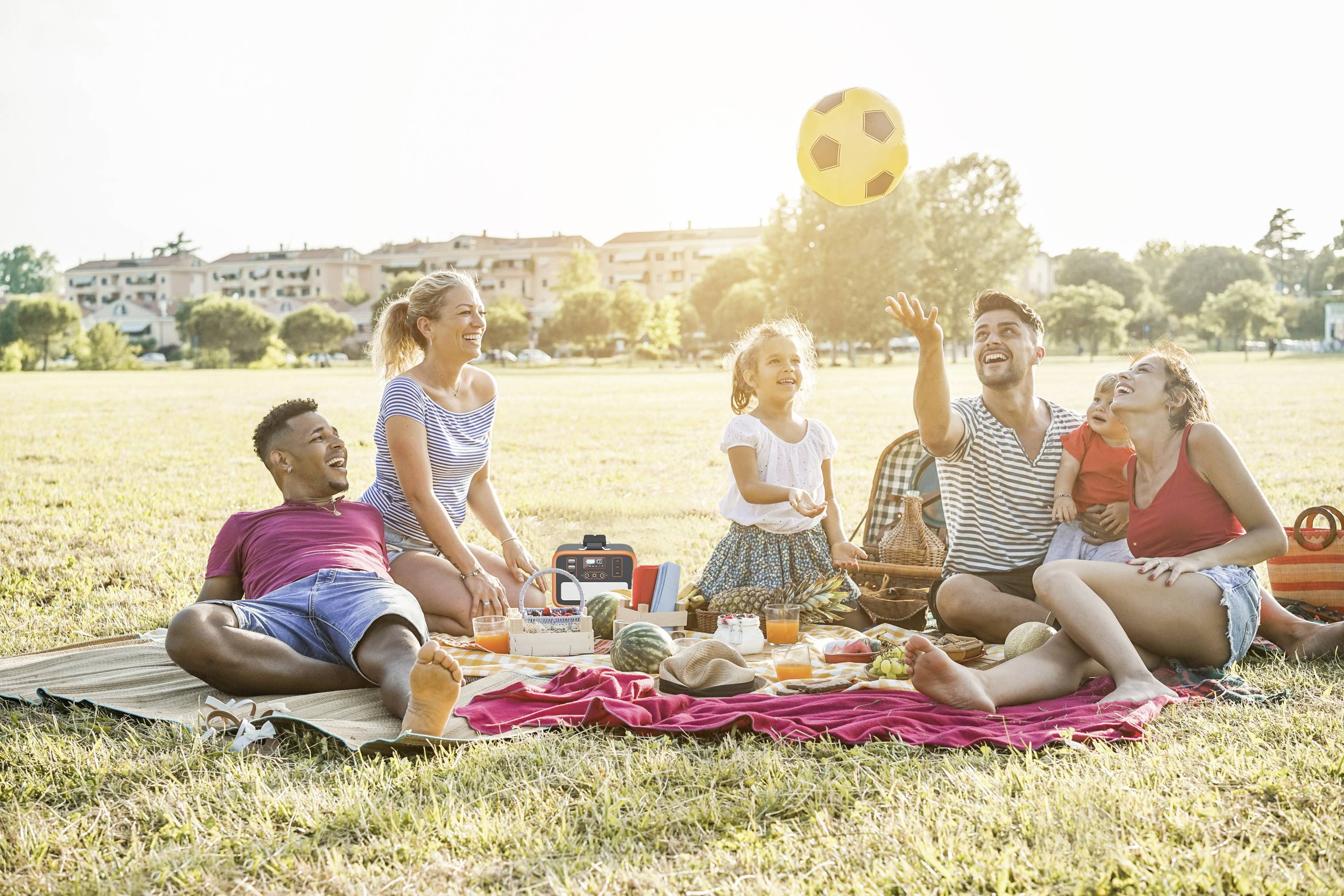 Energizer PPS240W2 Powerstation 72Ah LiFePO 4 Schwarz/Orange