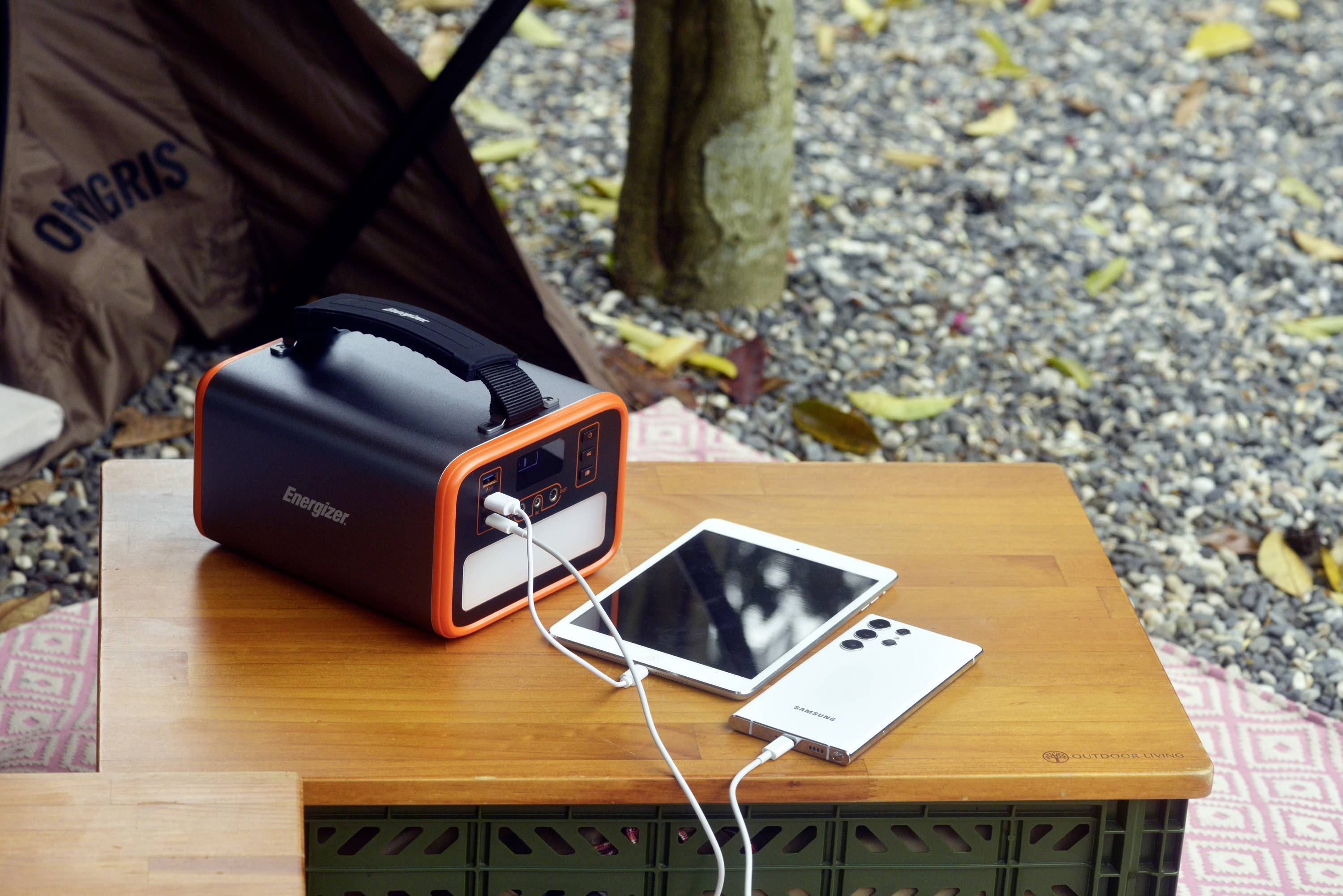 Energizer PPS240W2 Powerstation 72Ah LiFePO 4 Schwarz/Orange