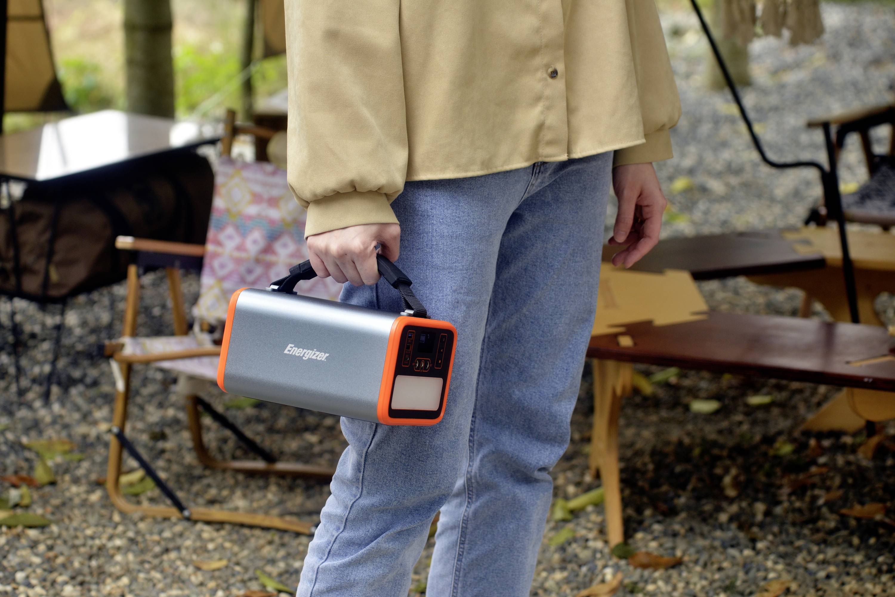 Energizer PPS240W2 Powerstation 72Ah LiFePO 4 Schwarz/Orange