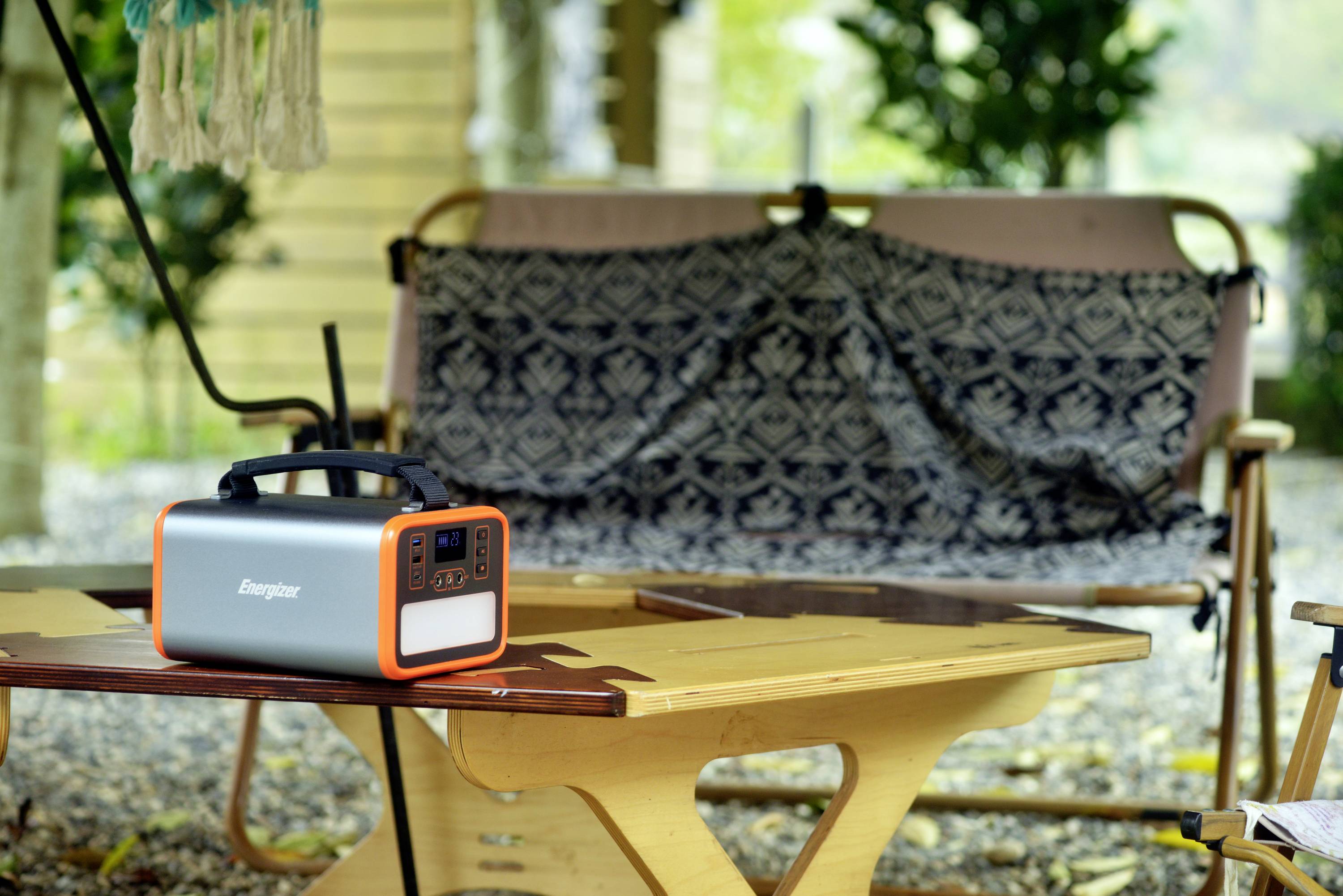 Energizer PPS240W2 Powerstation 72Ah LiFePO 4 Schwarz/Orange