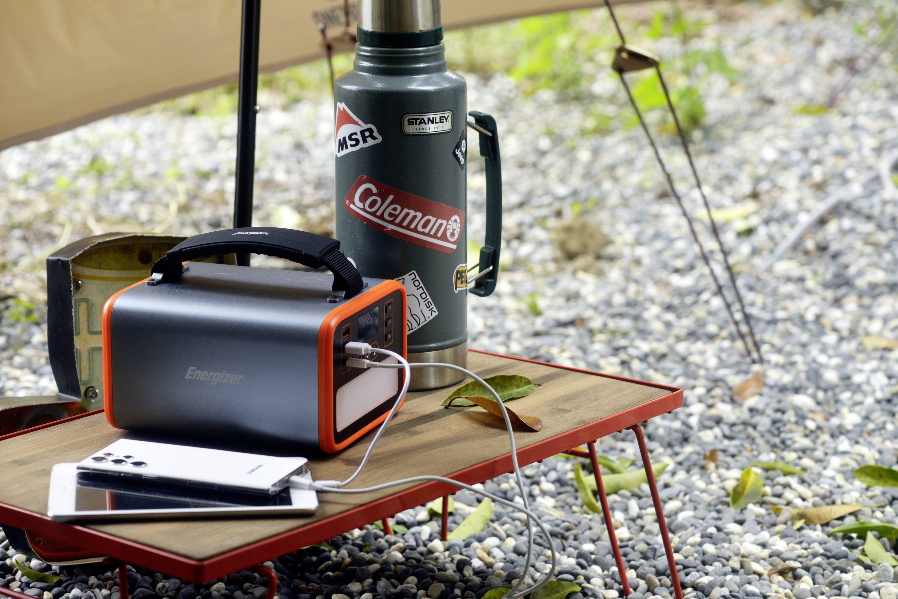 Energizer PPS240W2 Powerstation 72Ah LiFePO 4 Schwarz/Orange