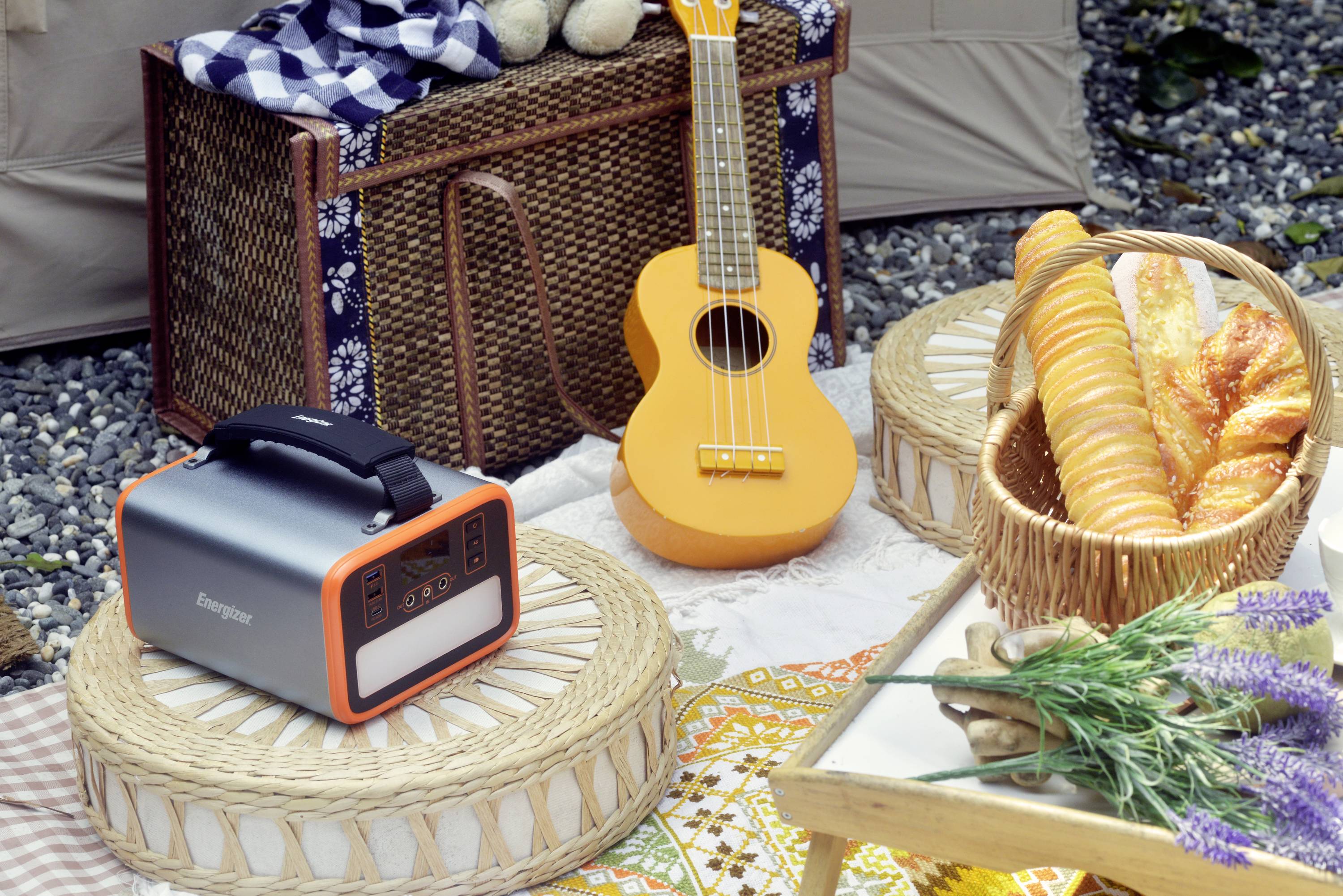 Energizer PPS240W2 Powerstation 72Ah LiFePO 4 Schwarz/Orange