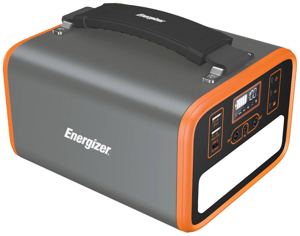 Energizer PPS240W2 Powerstation 72Ah LiFePO 4 Schwarz/Orange
