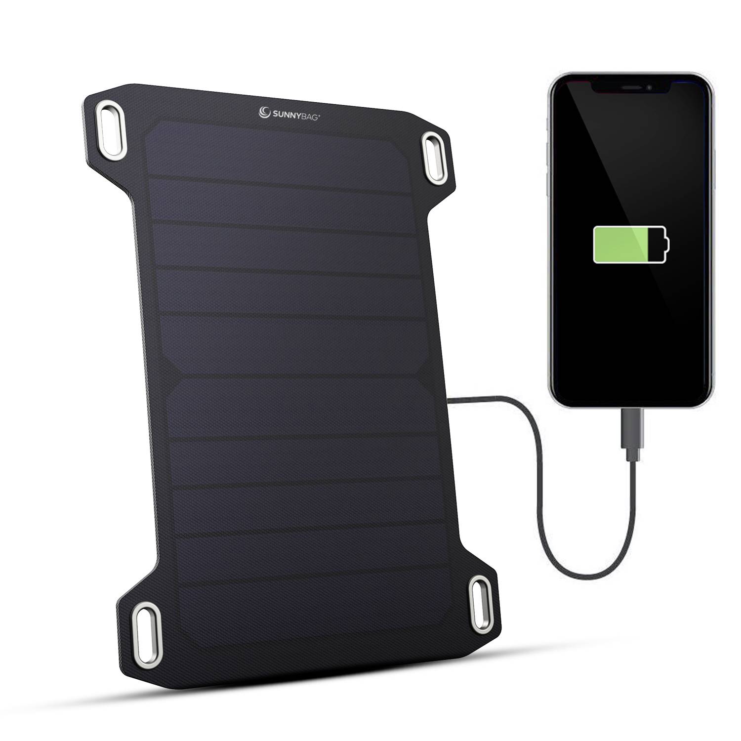 SunnyBag Leaf mini 138A_01Leaf Solar-Ladegerät Ladestrom Solarzelle 800mA 5W