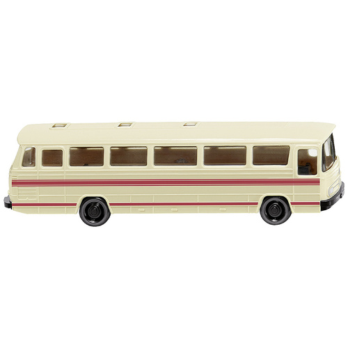 Wiking 097102 N Bus Modell Mercedes Benz Reisebus O 302 - hellelfenbein