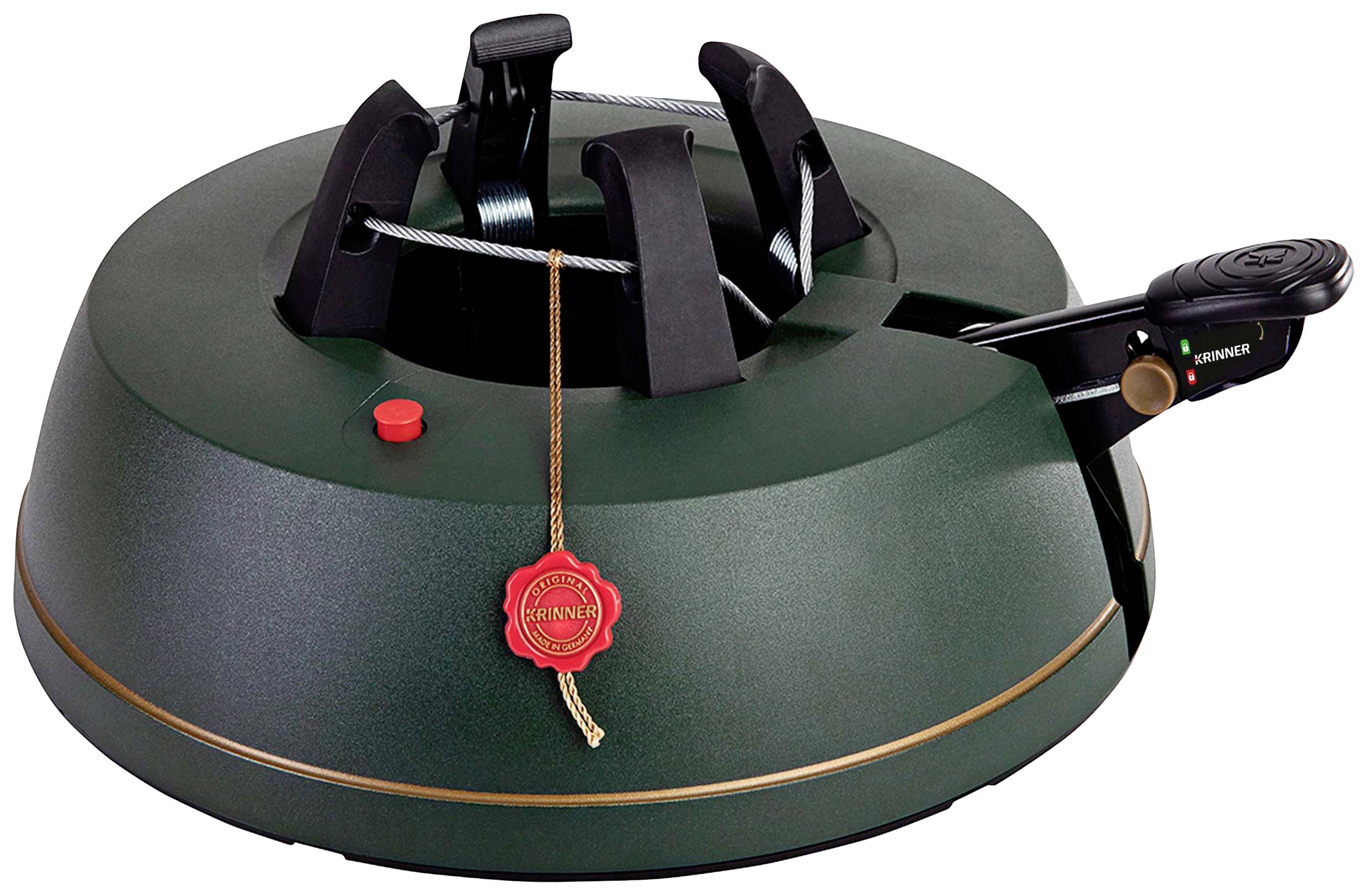 Krinner 94225 KRINNER Comfort Grip M Weihnachtsbaumständer Baumhöhe (max.) 2.5 m Einseiltechnik mit Fußhebel Wasserstandsanzeige