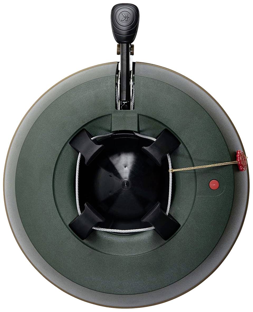 Krinner 94225 KRINNER Comfort Grip M Weihnachtsbaumständer Baumhöhe (max.) 2.5 m Einseiltechnik mit Fußhebel Wasserstandsanzeige