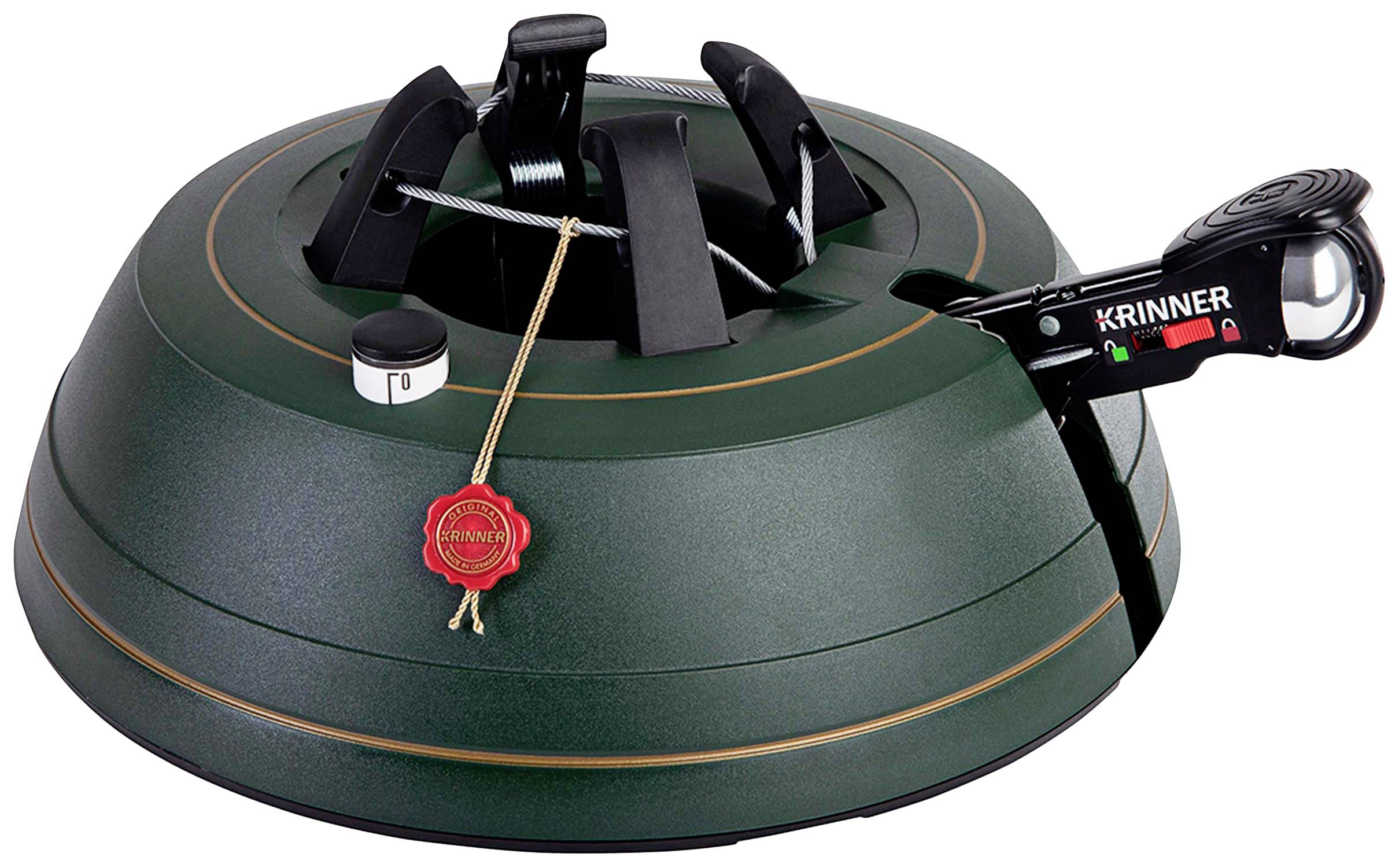 Krinner 94235 KRINNER Ultra Grip L Weihnachtsbaumständer Baumhöhe (max.) 2.70 m Einseiltechnik mit Fußhebel Wasserstandsanzeige
