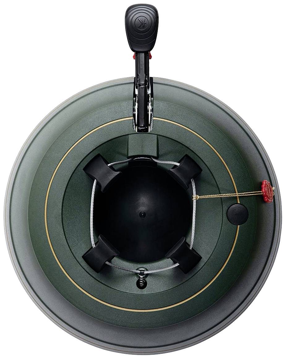 Krinner 94235 KRINNER Ultra Grip L Weihnachtsbaumständer Baumhöhe (max.) 2.70 m Einseiltechnik mit Fußhebel Wasserstandsanzeige