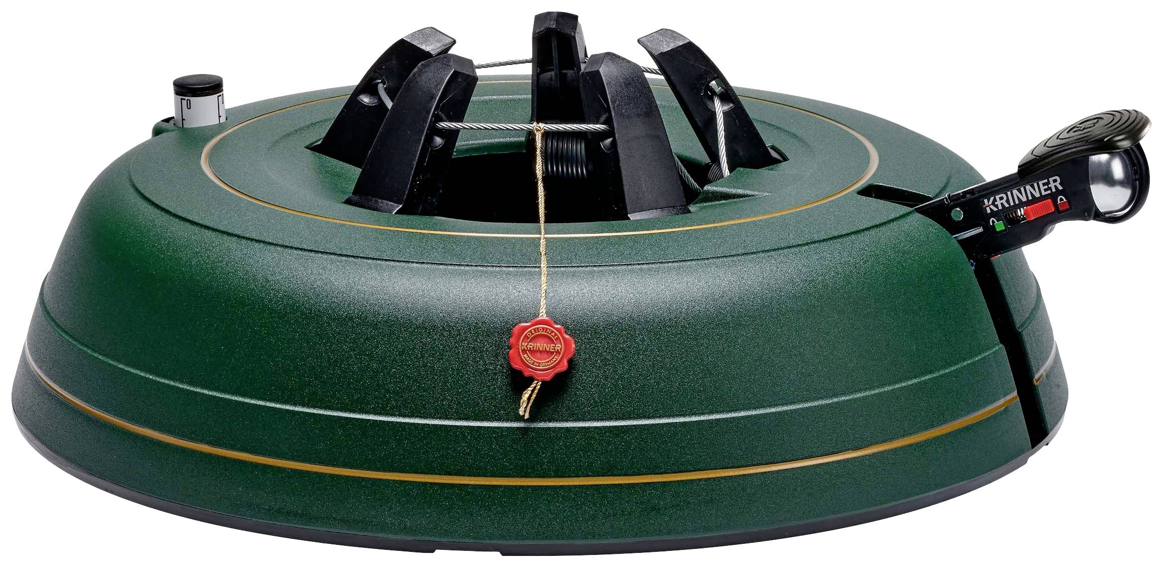 Krinner 94255 KRINNER Ultra Grip XXL Weihnachtsbaumständer Baumhöhe (max.) 4 m Einseiltechnik mit Fußhebel Wasserstandsanzeige