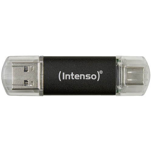 Intenso Twist Line USB-Stick 64 GB Anthrazit 3539490 USB-A, USB-C®, USB 3.1 Gen 1
