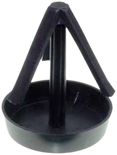 89865 Mastabdeckkappe Passend für Mast-Ø (max.): 60mm Schwarz