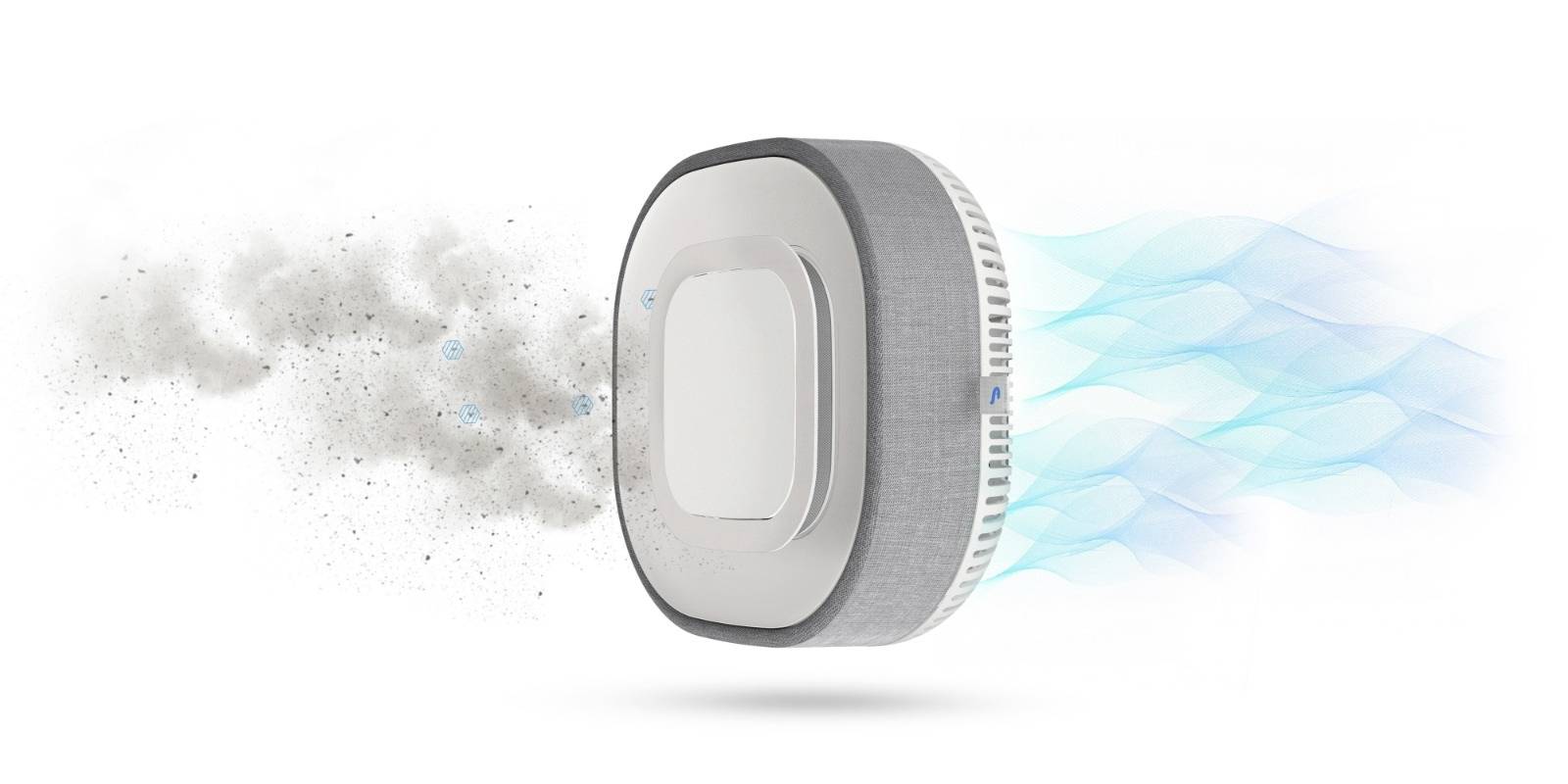 Aura Air AUA-10001 AUA-10001 Luftreiniger 55m² Weiß, Grau