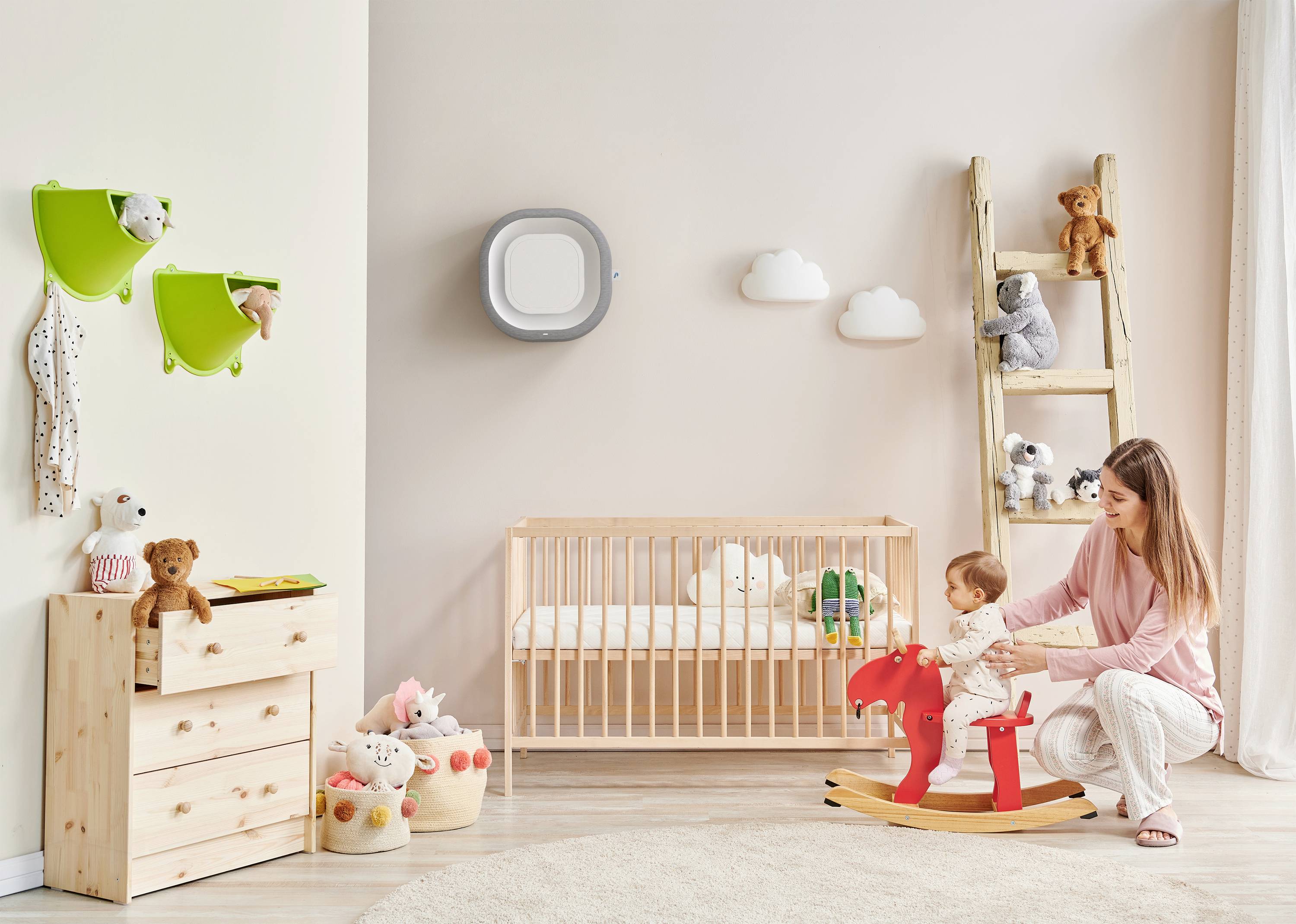 Aura Air AUA-10001 AUA-10001 Luftreiniger 55m² Weiß, Grau