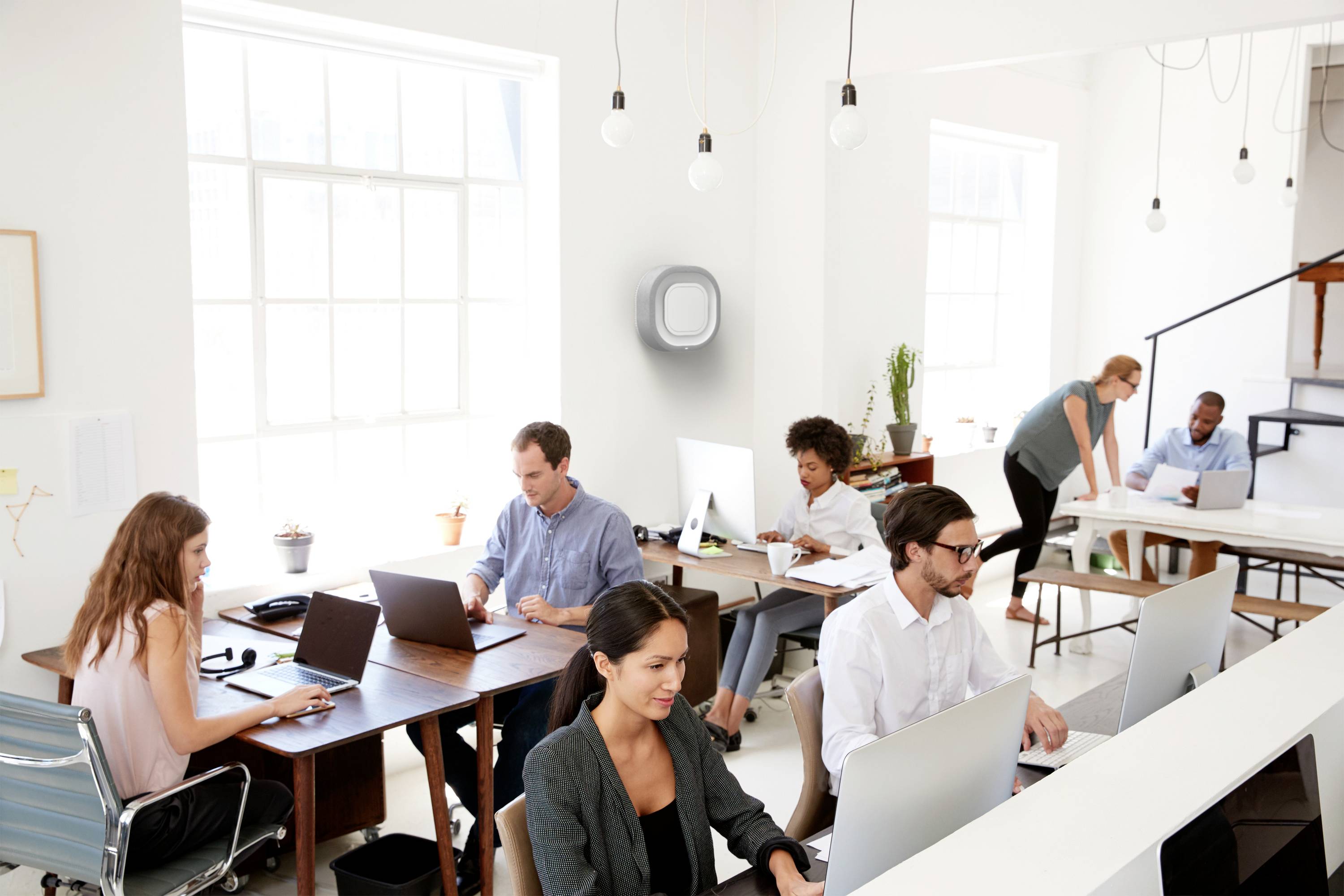 Aura Air AUA-10001 AUA-10001 Luftreiniger 55m² Weiß, Grau