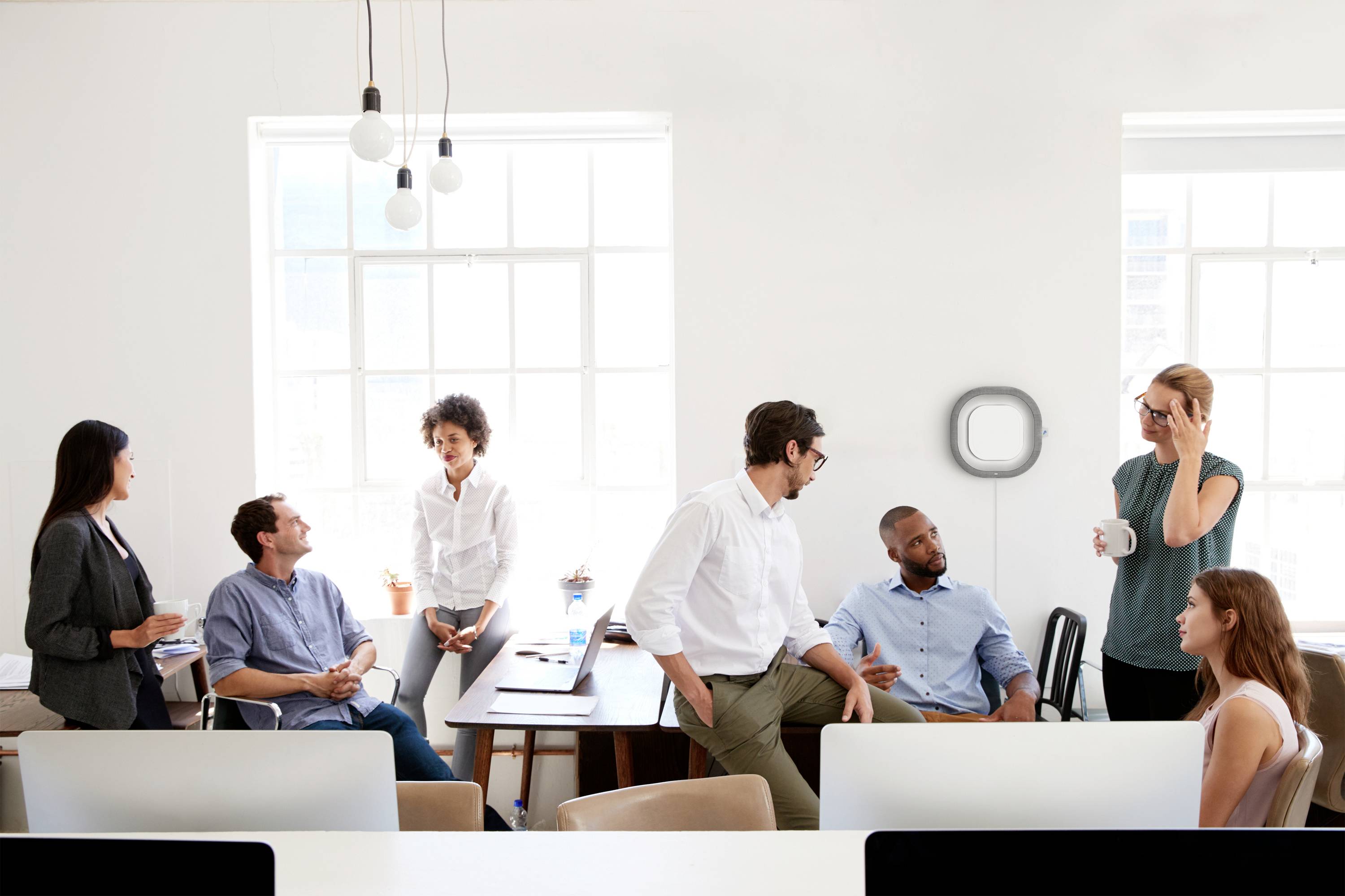 Aura Air AUA-10001 AUA-10001 Luftreiniger 55m² Weiß, Grau