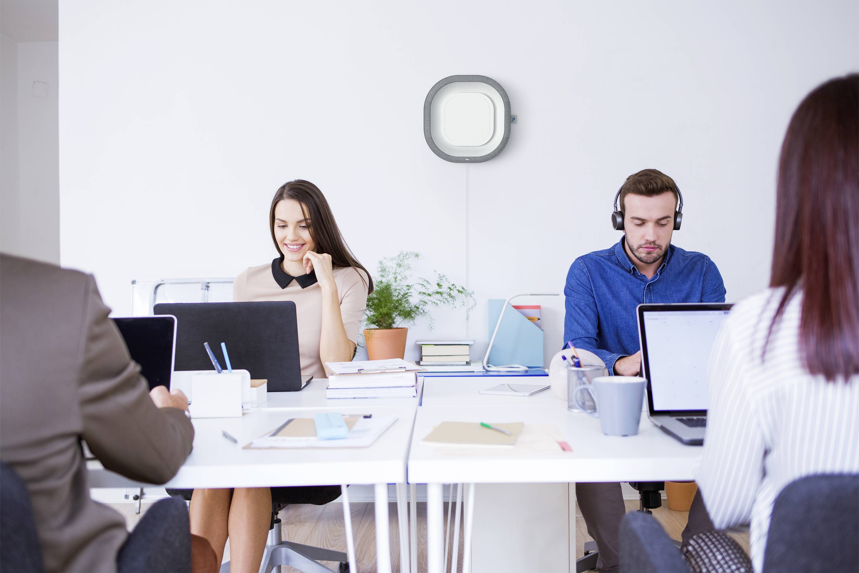 Aura Air AUA-10001 AUA-10001 Luftreiniger 55m² Weiß, Grau