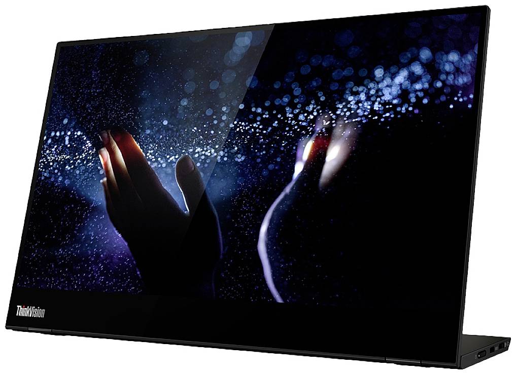 Lenovo ThinkVision M14t LED-Monitor EEK C (A - G) 35.6 cm (14 Zoll) 1920 x 1080 Pixel 16:9 8 ms USB-C® IPS LED