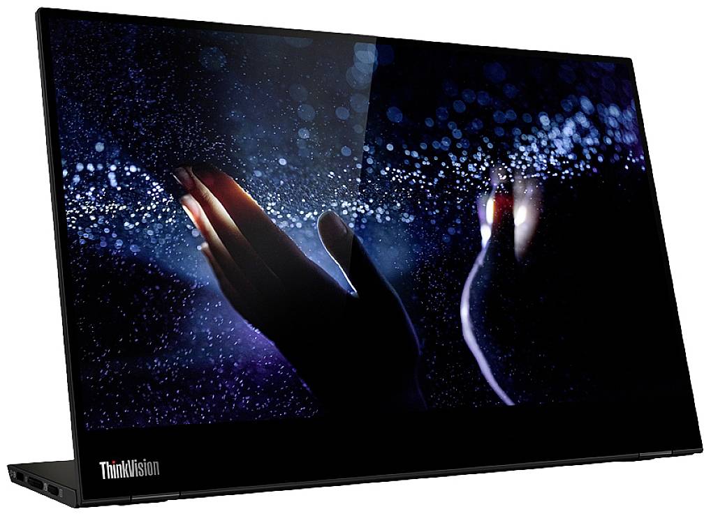 Lenovo ThinkVision M14t LED-Monitor EEK C (A - G) 35.6 cm (14 Zoll) 1920 x 1080 Pixel 16:9 8 ms USB