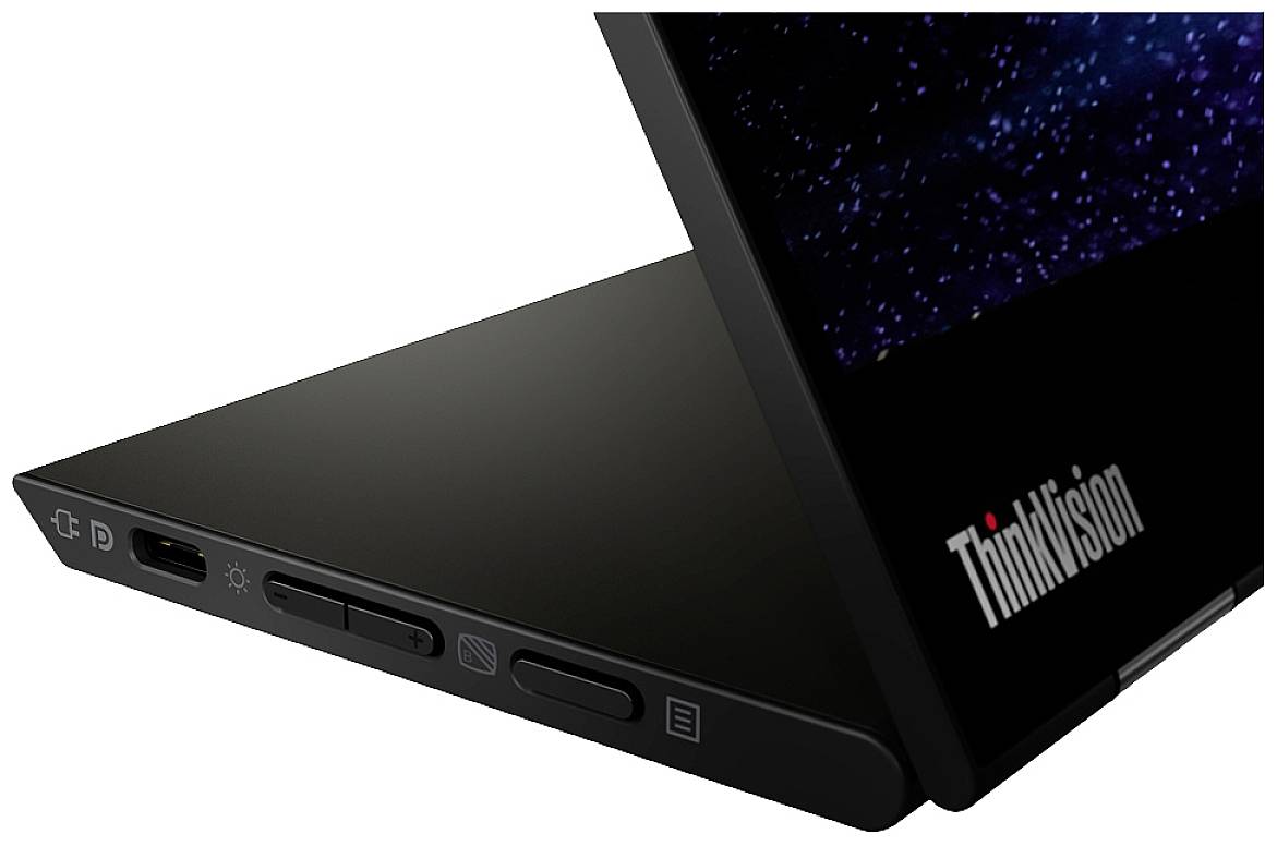 Lenovo ThinkVision M14t LED-Monitor EEK C (A - G) 35.6 cm (14 Zoll) 1920 x 1080 Pixel 16:9 8 ms USB-C® IPS LED