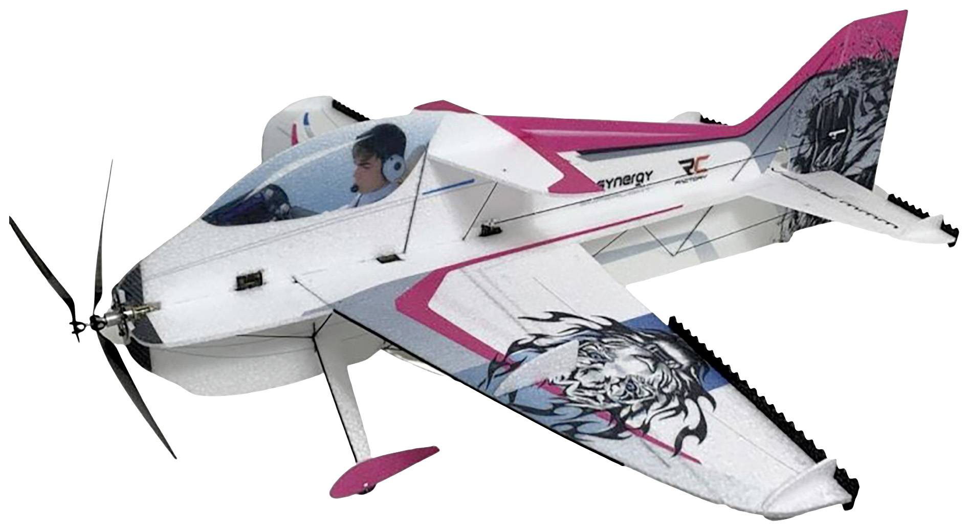 Pichler Modellbau Synergy Pink RC Motorflugmodell Bausatz 845mm