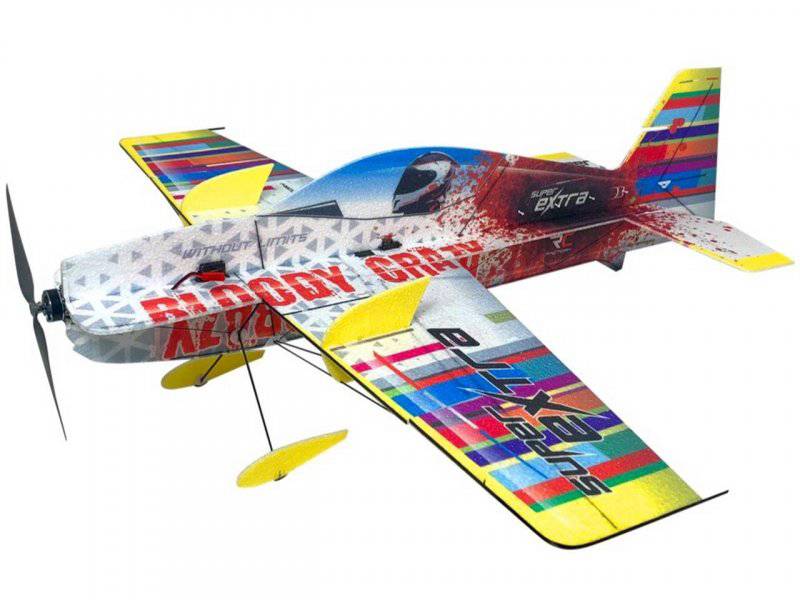 Pichler Modellbau Super Extra Crazy Combo RC Motorflugmodell Bausatz 865mm