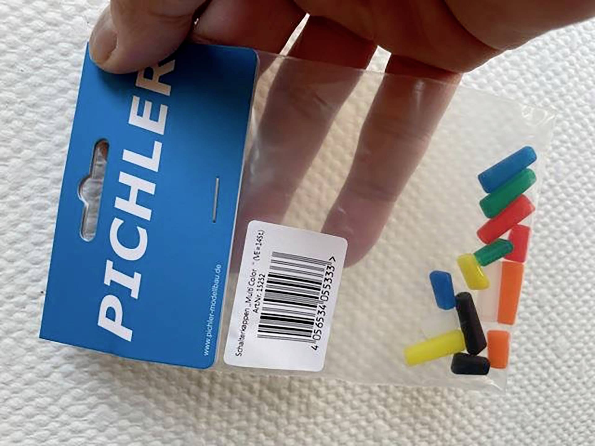 Pichler Schalterkappen Multi Color Steuerknüppel 14 St.