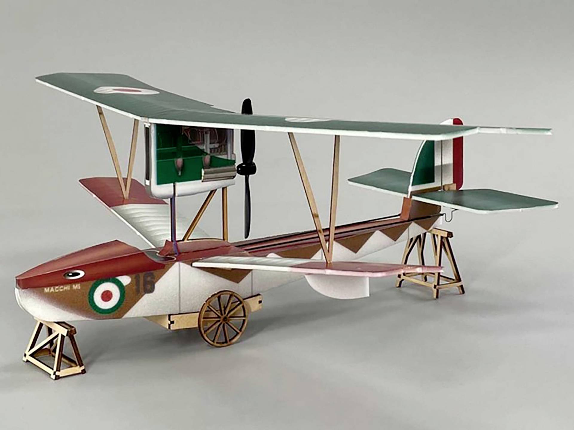 Pichler Modellbau Macchi M-5 RC Motorflugmodell Bausatz 360mm